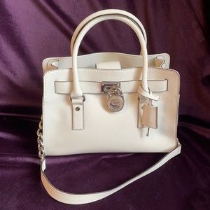 White Michael Kors purse